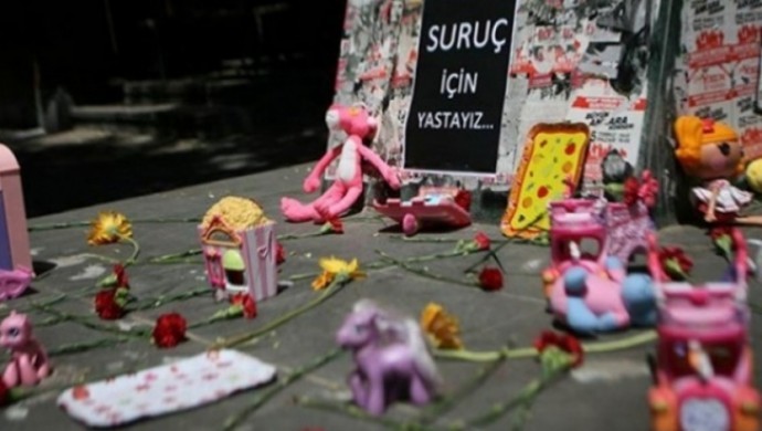 Suruç Katliamı’nda ölenler anılıyor