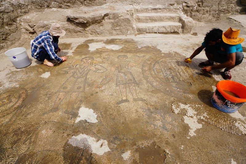 Mardin’de 386 Yılında Yapılmış Mozaikli Kilise Bulundu
