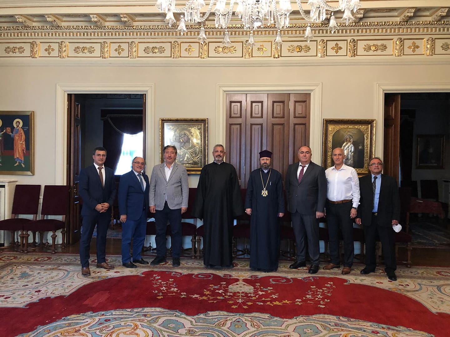 Samatya Surp Kevork Kilisesi yöneticilerinin ziyareti