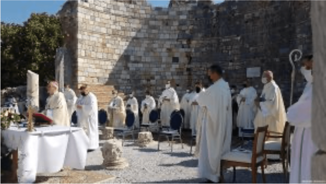 Efes Meryem Ana Kilisesi’nde Theotokos Bayramı Kutlaması