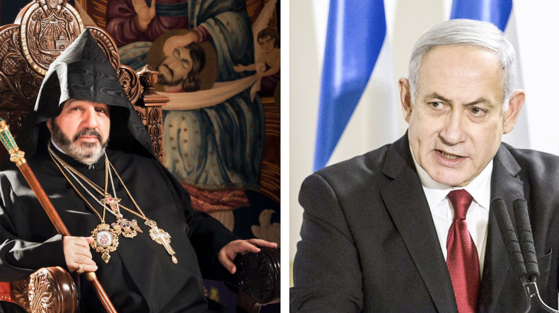 Kudüs Ermeni Patriği’nden Natanyahu’ya Azerbaycan’a silah satmama çağrısı