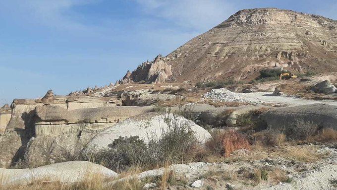 ‘Peribacalarına iş makineleriyle girip doğal yapılara zarar verdiler’