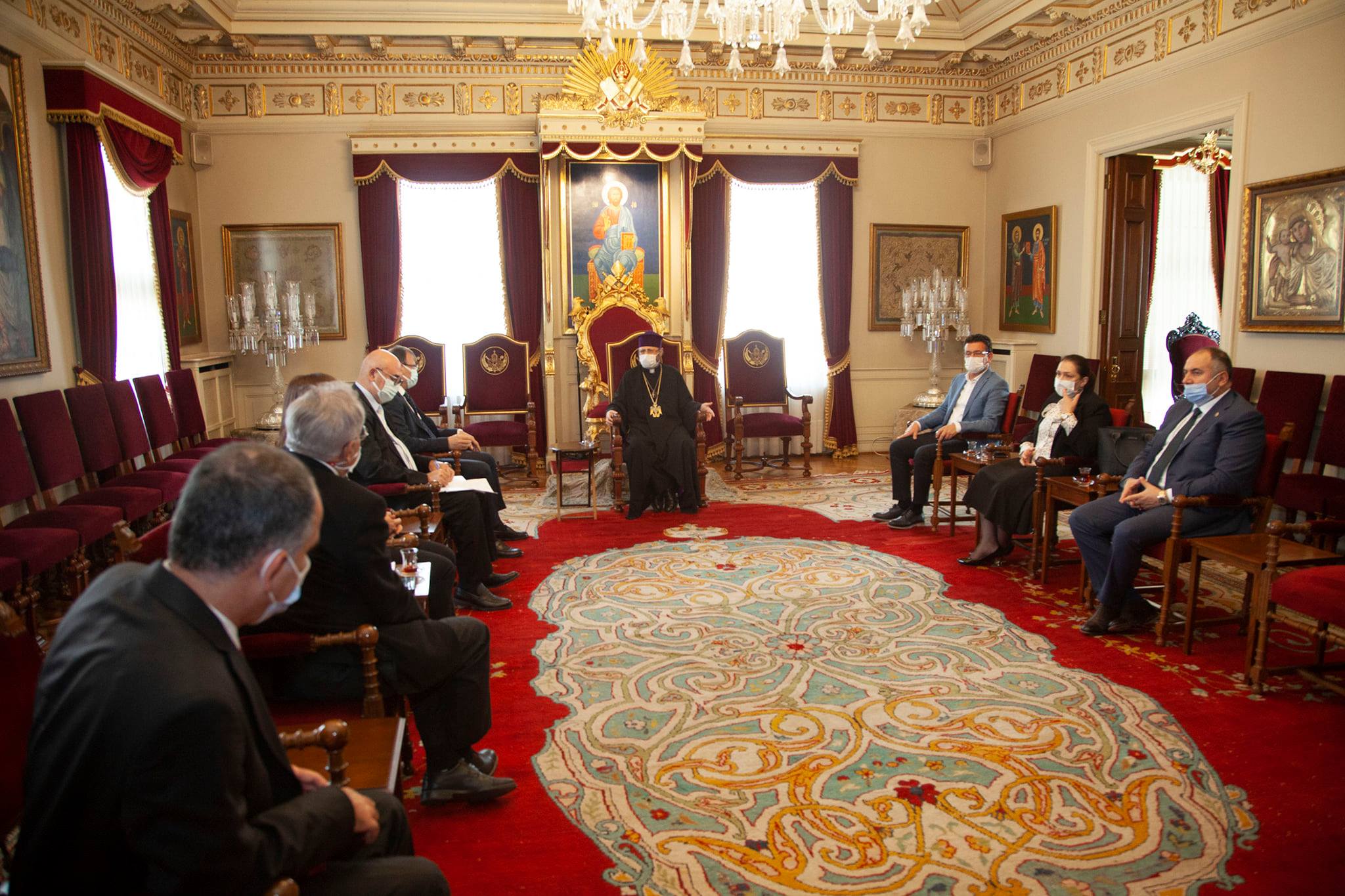 TBMM İnsan Haklarını İnceleme Komisyonu Üyeleri Patrikhane’yi Ziyaret Ettiler