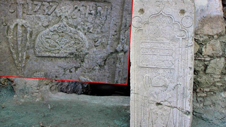 Amasya’da ‘rahip mezarı’ bulundu! 1737 yılı tarihi ifadeleri..