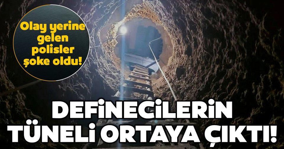 Gümüşhane’de define aramak için köy evinde tünel kazan kişiler suçüstü yakalandı