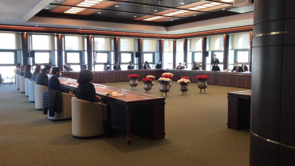 Azınlık Gençlerinin Saray Ziyareti