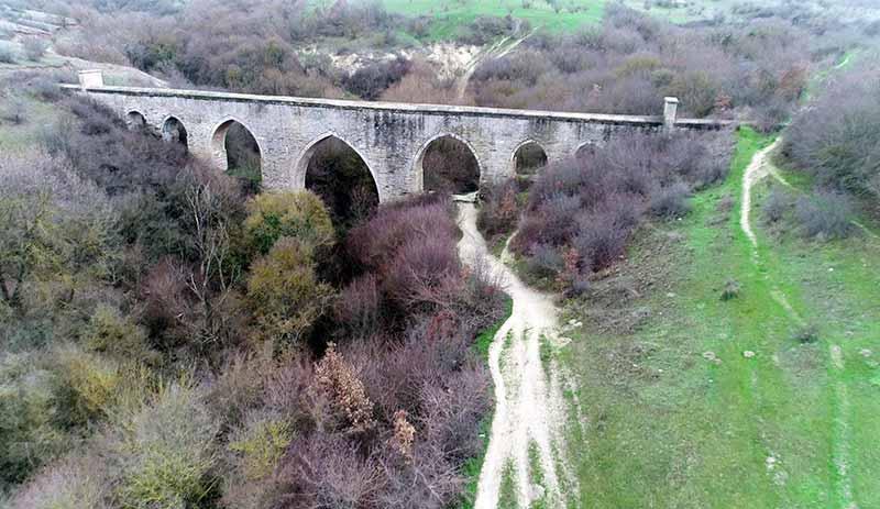 Mimar Sinan’ın 500 yıllık su kemerleri tahrip edildi