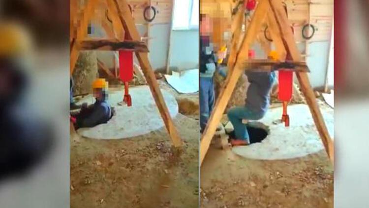 Defineciler suçüstü yakalandı!