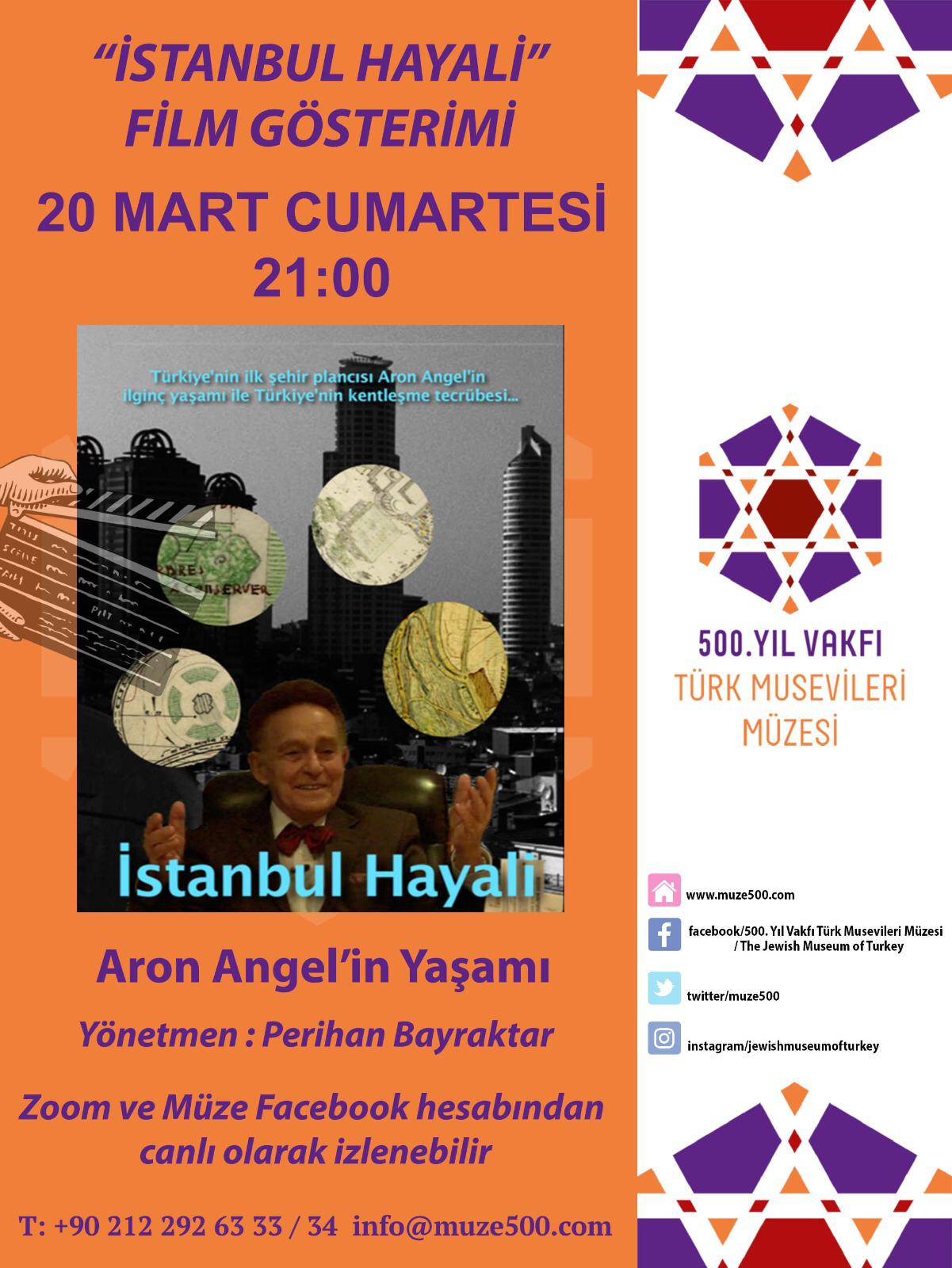 Türk Musevileri Müzesinde ´İstanbul Hayali´ belgeseli