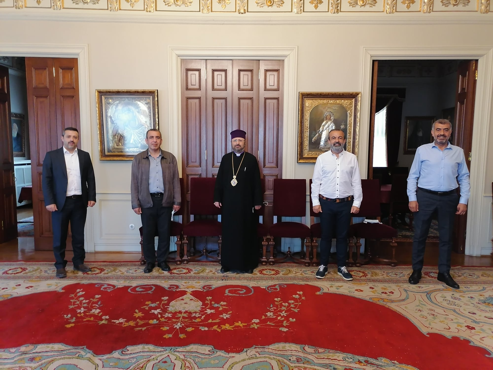 Bakırköy Kilisesi yöneticilerinin ziareti