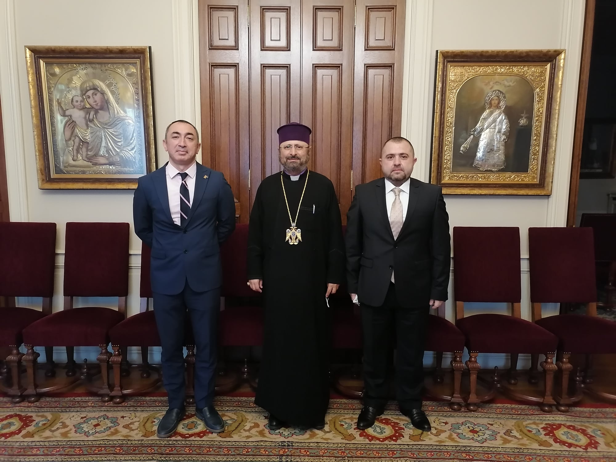 Sahak Sarksyan’ı ziyareti