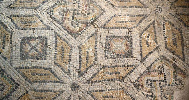 1600 yıllık Bizans mozaiğine özel koruma