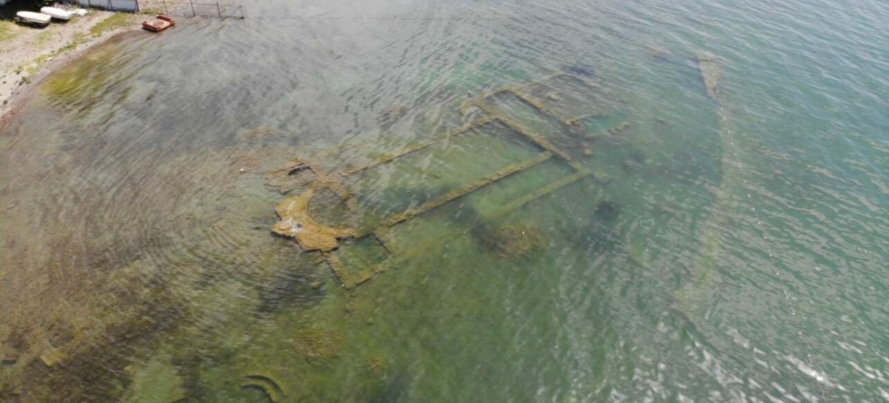 Tarihin önemli buluşları arasında gösteriliyor: Sular altında kaldı