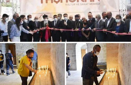 Hrant Dink’in mahallesindeki 128 yıllık kilise ibadete açıldı