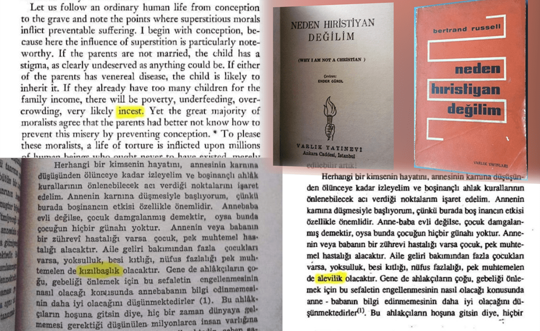 Alevilere yönelik nefret söylemi Varlık Yayınevi’ne ait kitapta da var!