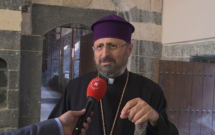 Türkiye Ermenileri Patriği Sahak Maşalyan, Diyarbakır’da