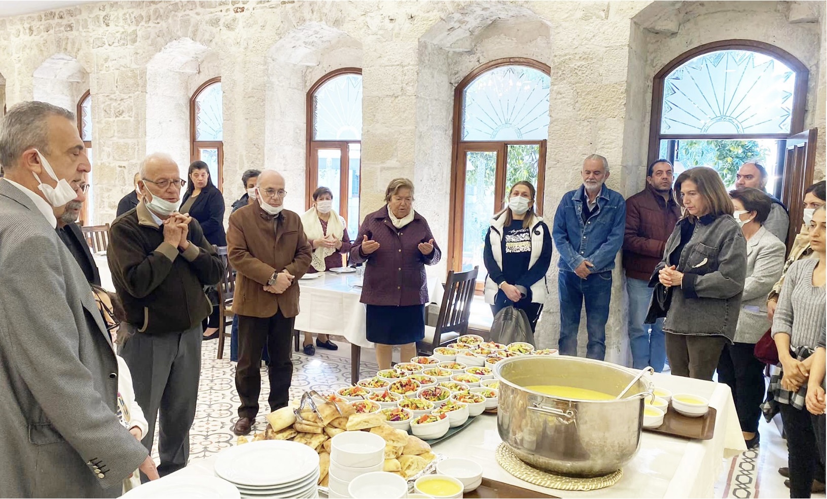 Antakya Ortodoks Kilisesi’nde ‘Noel Perhiz Yemeği’ Etkinliği