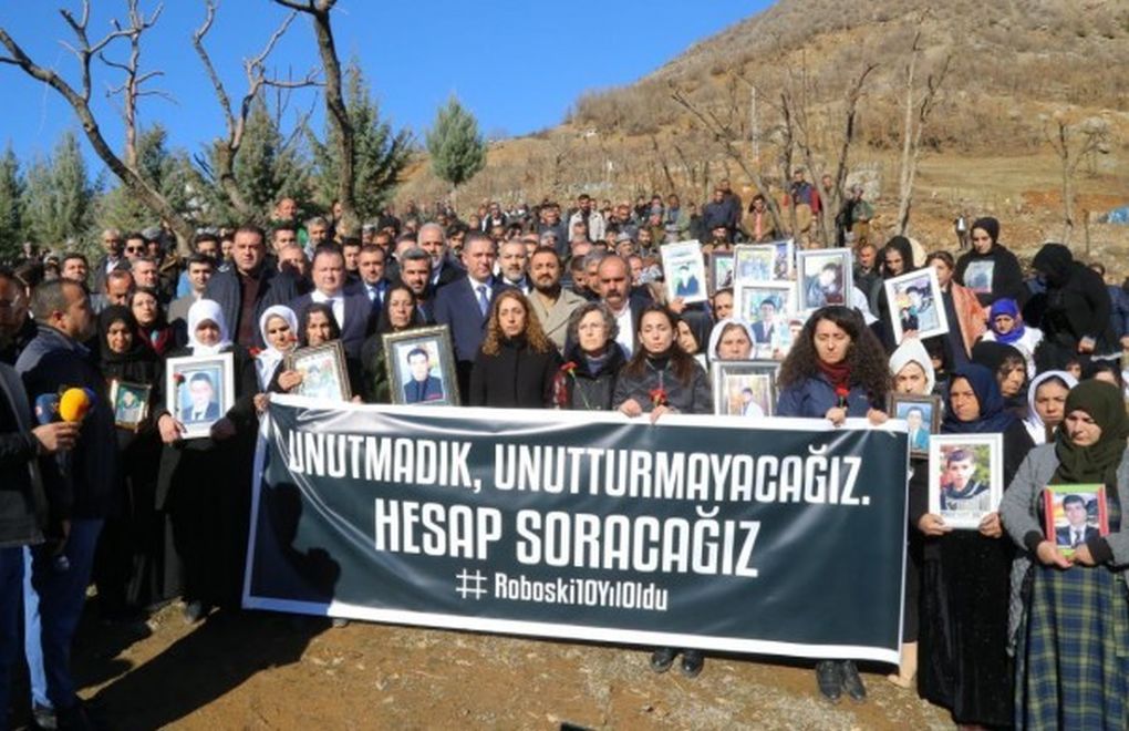 Roboski Katliamı’nda ölenler anıldı