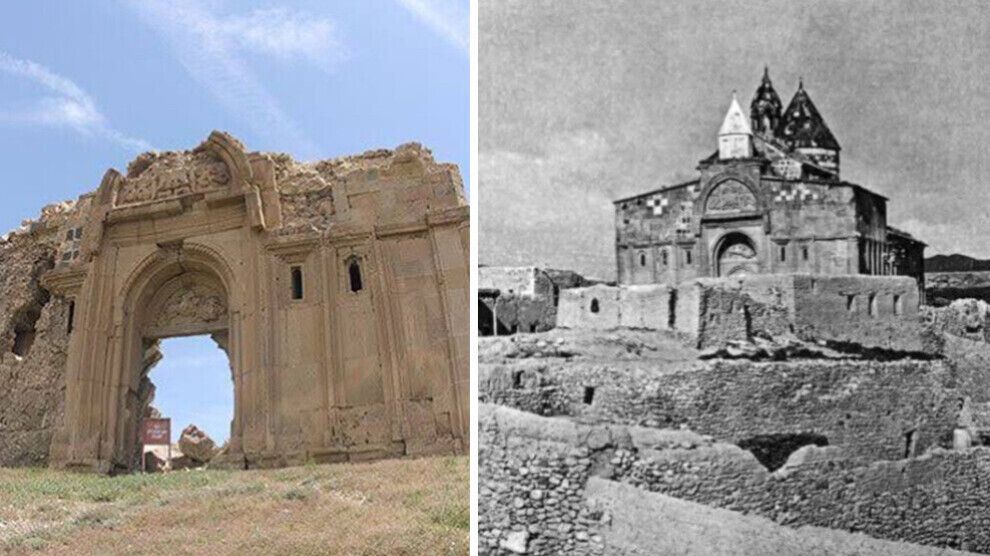 Kadim kiliseden geriye sadece bir duvar kaldı