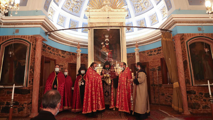 2 yıl sonra Surp Hripsimyans Kilisesi’nin çanları yeniden çaldı