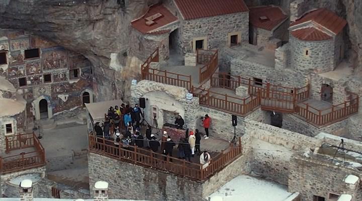 Sümela Manastırı’nda DJ’lerin izinsiz klip çekimine soruşturma