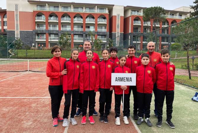 Antalya’da Ermeni tenisçi Türk rakibini yenerek Avrupa Tenis Geliştirme Şampiyonası’nın galibi oldu