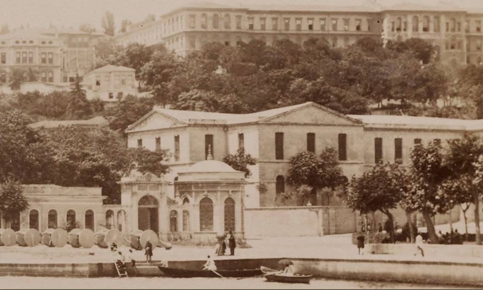 Harvard arşivindeki Dolmabahçe