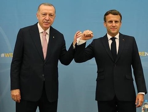 Macron ile Erdoğan, Ermenistan-Türkiye diyaloğunu görüştü