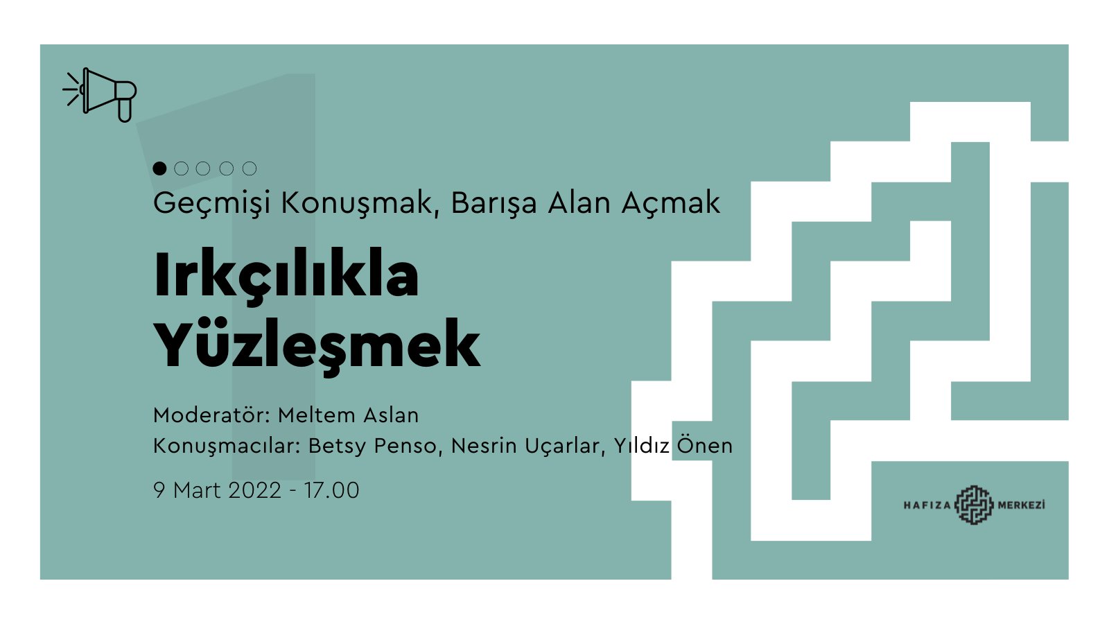 Hafıza Merkezi’nden yeni panel serisi: Irkçılıkla Yüzleşmek