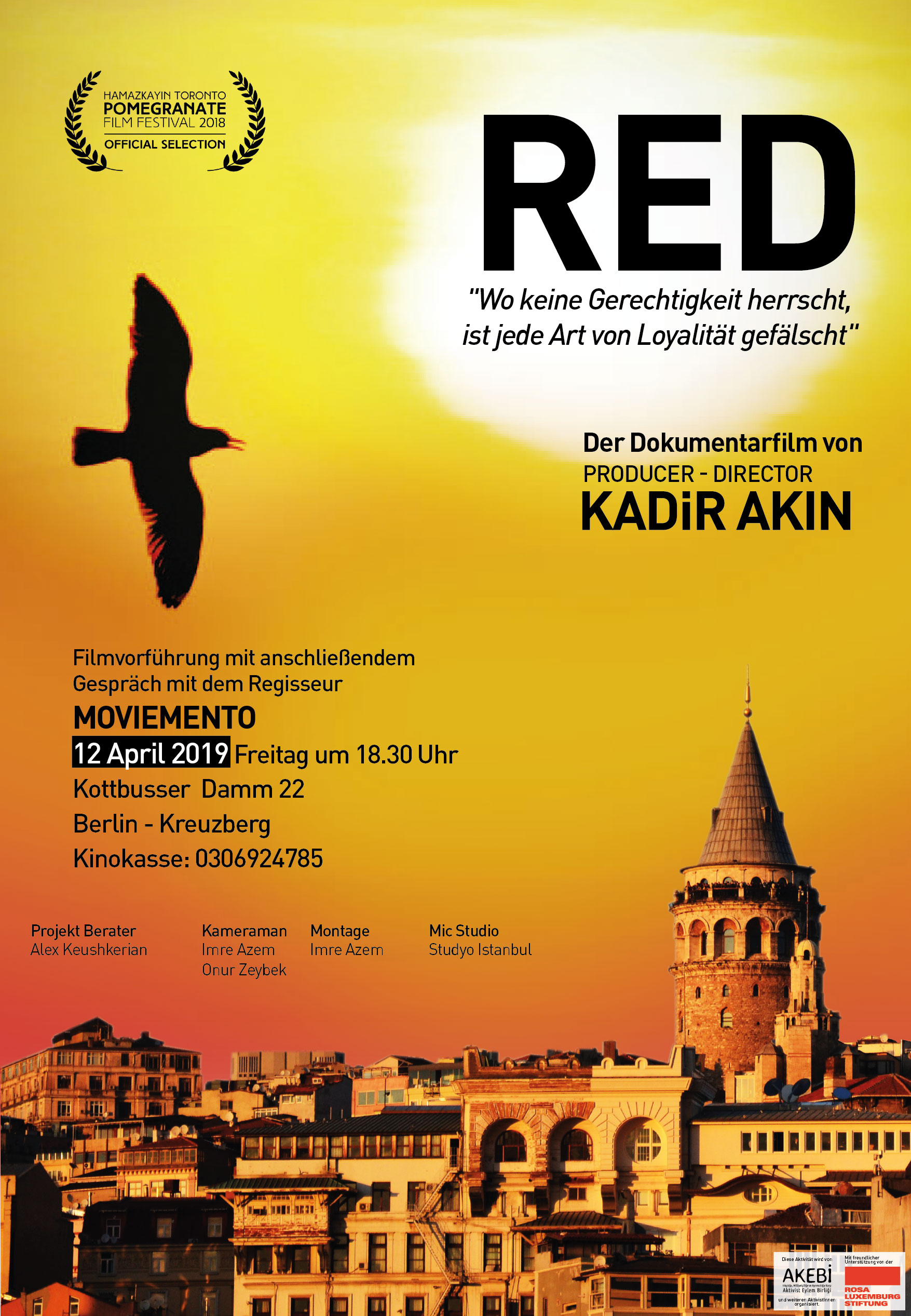 RED belgeseli Stuttgart’ta gösterildi