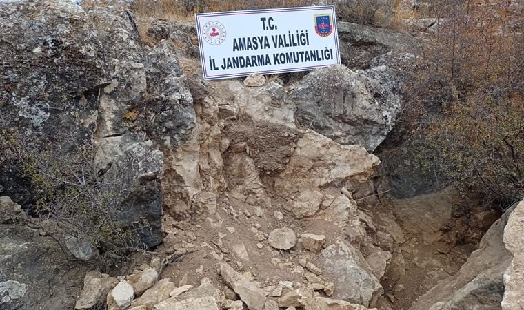 Sit alanında kaçak kazıya suçüstü: 3 gözaltı