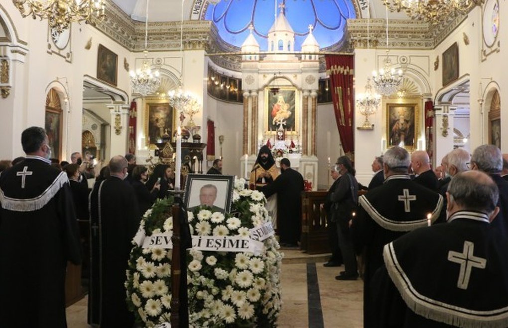 Garbis Balıkçı, oğlu Sevag’ın yanına defnedildi
