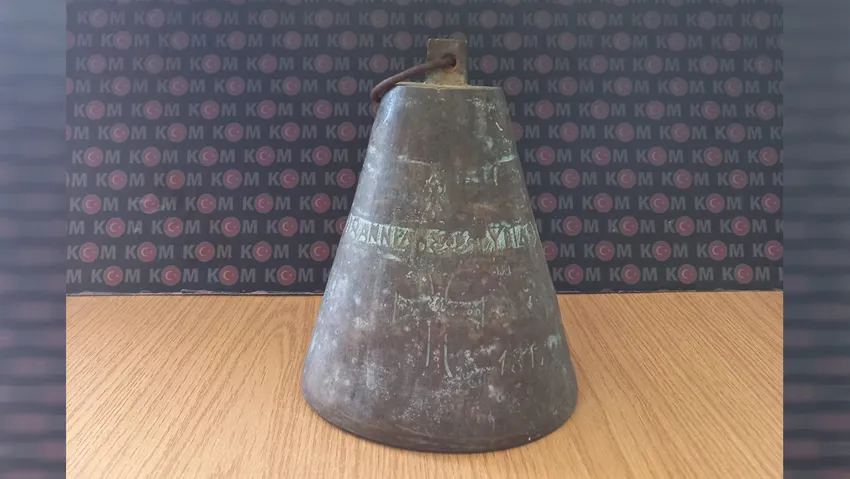 Çanakkale’de 200 yıllık kilise çanı ele geçirildi