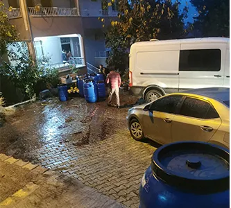 Vakıflı Muhtarı’na Sahte Alkol Baskını