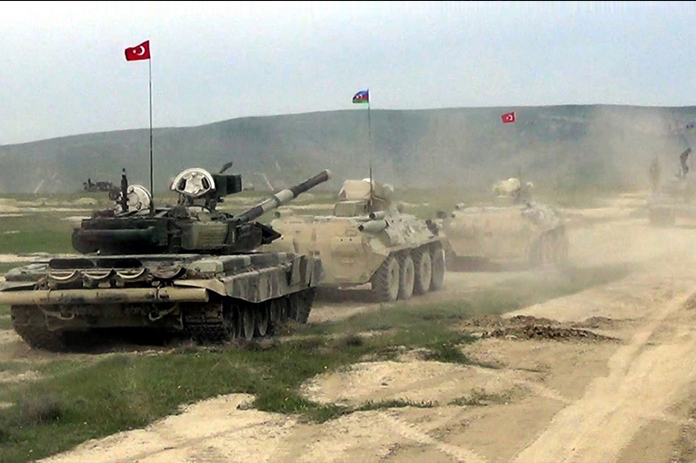 Türkiye ve Azerbaycan Kars’ta ortak tatbikat yapıyor