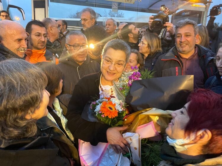 Şebnem Korur Fincancı tahliye edildiŞebnem Korur Fincancı tahliye edildi