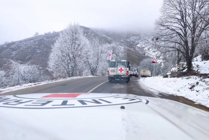 Kızılhaç Komitesi: Laçin (Berdzor-‘Akunq’ web sitesi) Koridoru’nda acil tıbbi ve ambulans hizmetlerinin sürekliliğini sağlamak için çalışıyoruz