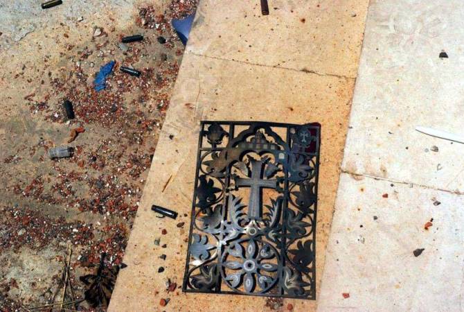 Türkiye-Suriye sınırında meydana gelen yeni depremde Kesab’taki Surp Astvatsatsin Ermeni Kilisesi yeniden hasar gördü