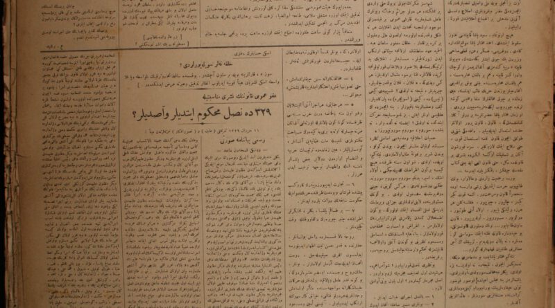 Tarih ve tekerrür üzerine bir katkı