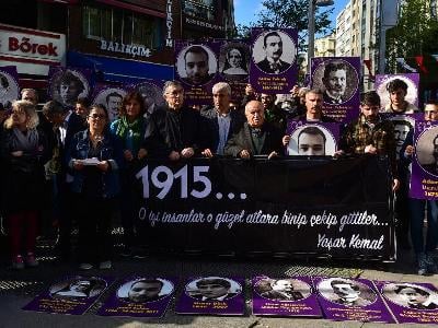 Pangaltı’da 24 Nisan anması