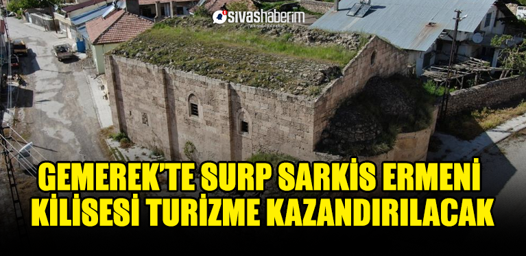 Havadan bahçeyi andıran 3 asırlık kilise turizme kazandırılmayı bekliyor