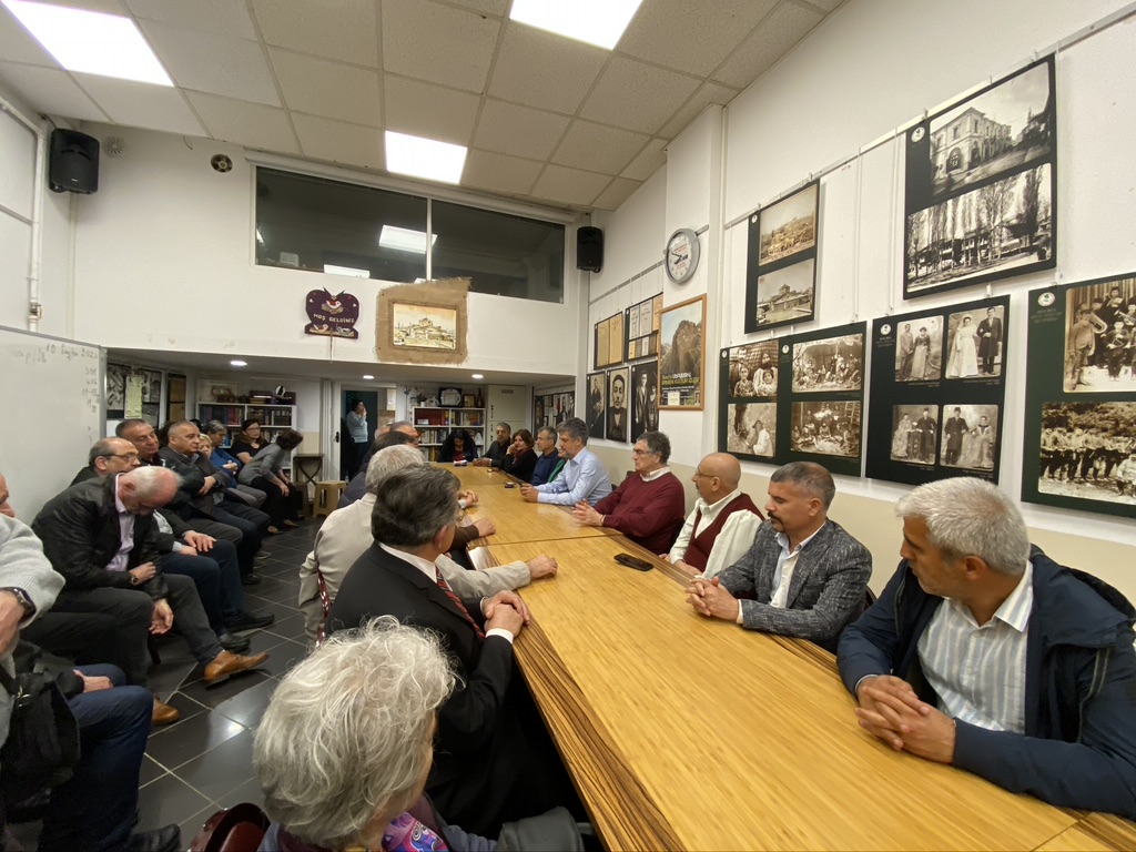 Hasan Cemal, Menekşe Kızıldere ve Garo Paylan hemşeri derneklerini ziyaret etti