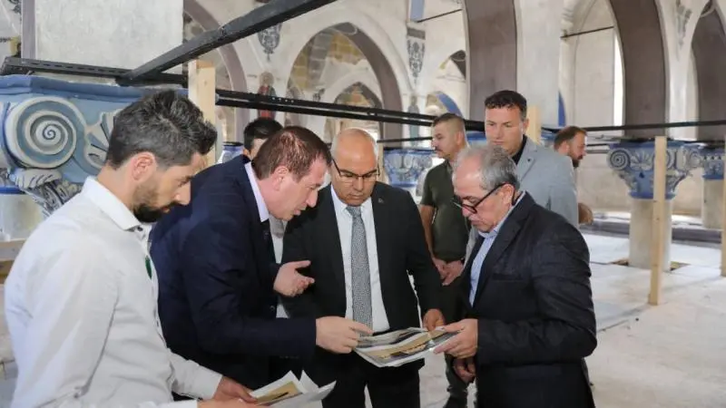 Niğde’de restorasyonu süren eski kilise, kütüphane olarak hizmet verecek