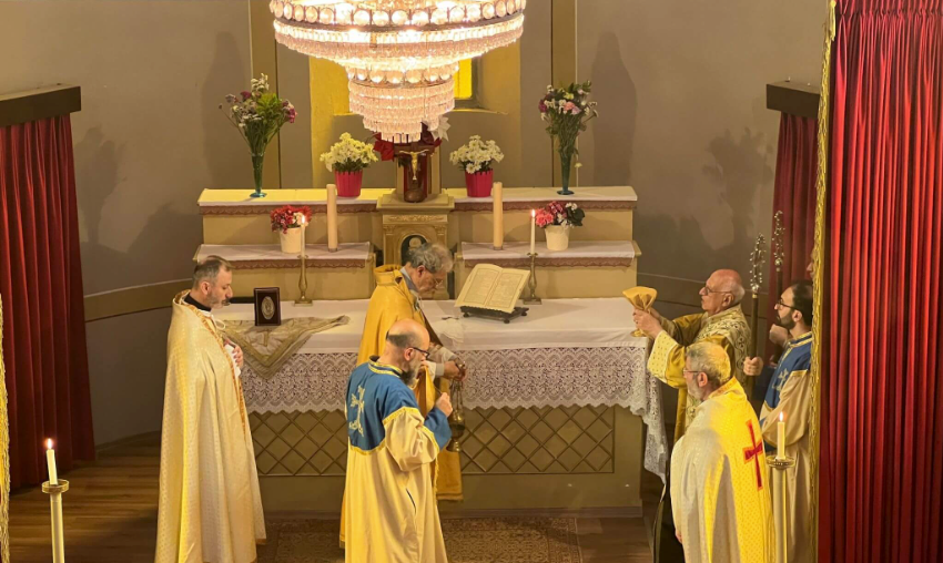 Tarabya Surp Andon Kilisesi’nde Kutsal Ayin