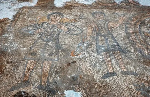 Mardin’de Bulunan 1.600 Yıllık Kilise Mozaikleri