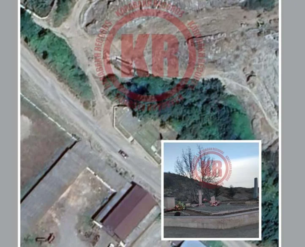 Azerbaycan, Büyük Vatanseverlik ve Karabağ (Artsakh-‘Akunq’ web sitesi) savaşları anıtını yok etti