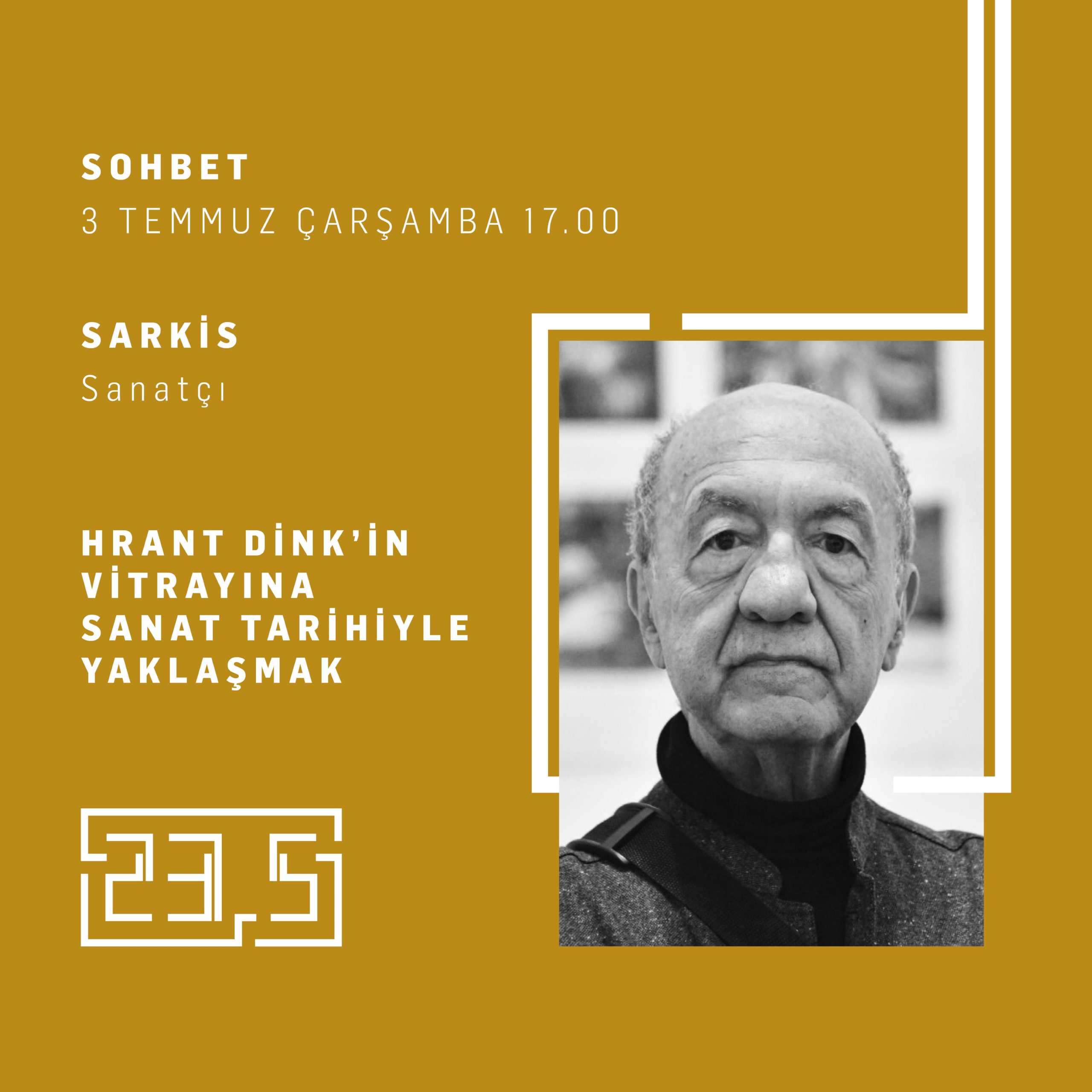 Sanatçı Sarkis’ten Hrant Dink anısına
