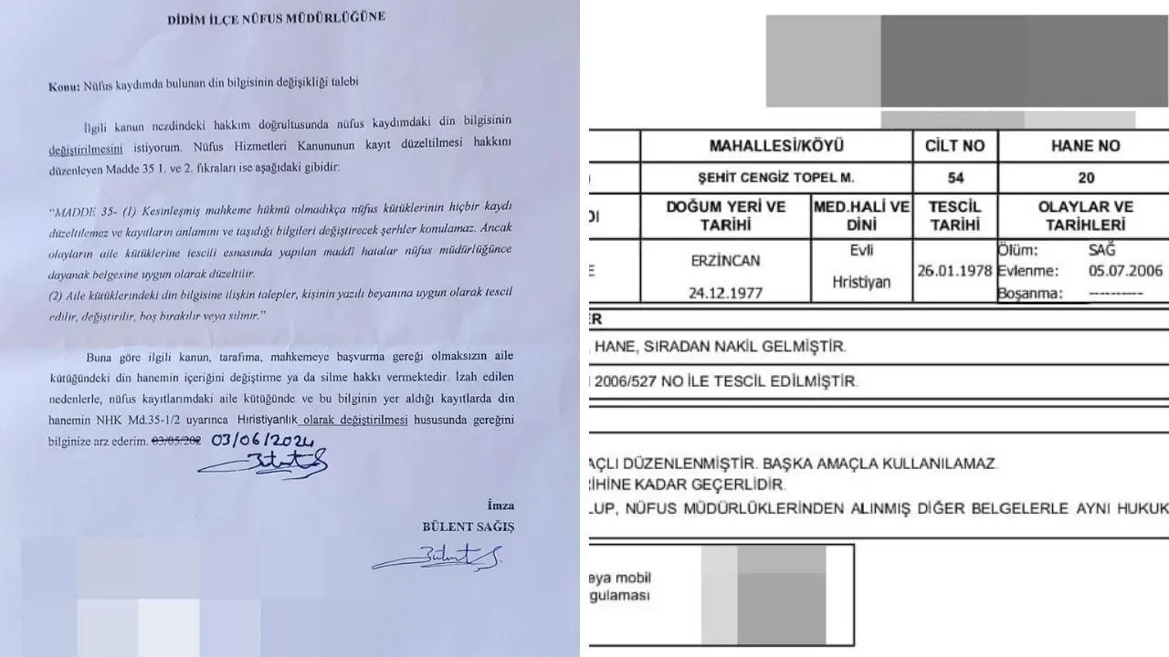 Çocuğunu ‘zorunlu din dersi’nden muaf tutmak için din değiştirdi