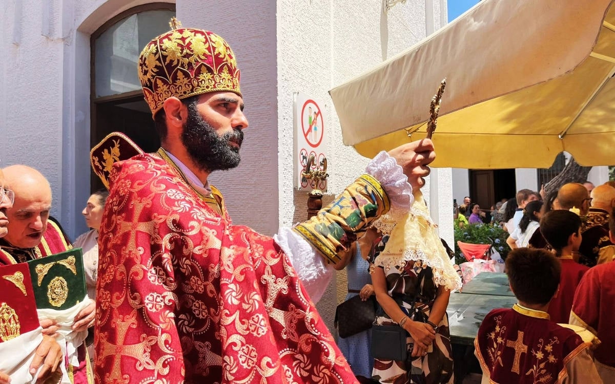 Kınalıada’da Vartavar Bayramı kutlaması