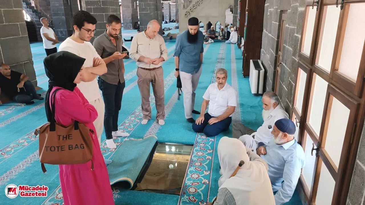 Diyarbakır Ulu Cami’deki tapınak merak konusu oldu! İşte tarihi